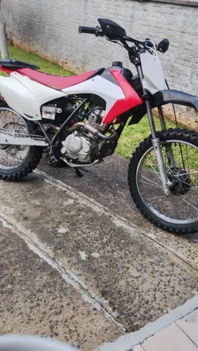 XLR 125 preparada , trilha / pista , partida elétrica  