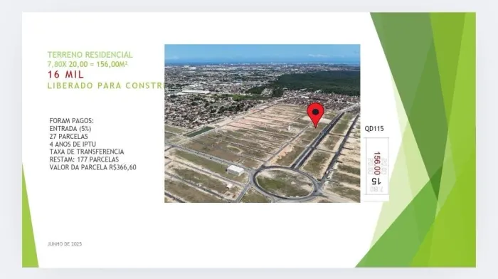 VENDE-SE TERRENO