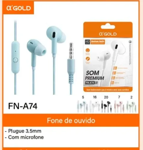 QUEIMA DE ESTOQUE -FONE DE OUVIDO NO ATACADO - MÍN. 80 UNIDADES