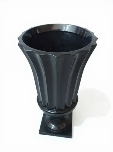 Vaso preto decorativo