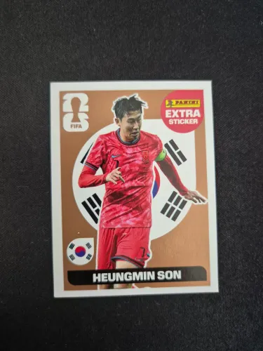 Figurinha Extra Sticker Heungmin Son