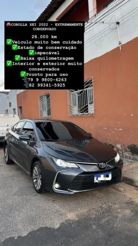Toyota Corolla XEI 2.0 Flex 16V Aut. 2022