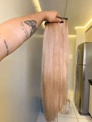 Mega Hair loiro 