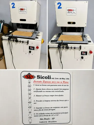 Furadeira de papel automático