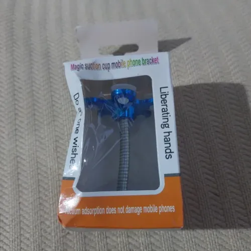 Suporte De Celular Ventosa Flor Magic Suction Cup Articulado 360 Flexivel Novo Na Caixa