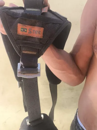 Cinto de alpinismo completo