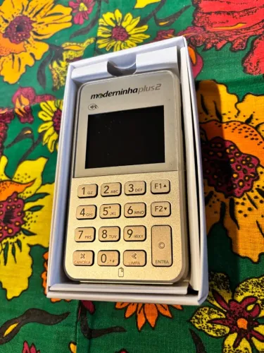 Máquina de Cartão-Moderninha Plus 2