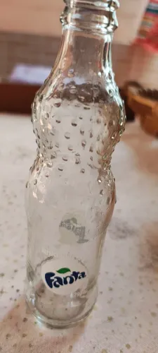 Garrafa de Refrigerante Antiga - Fanta 290 ml