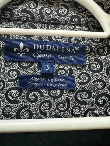 Camisa Dudalina Sport Slim Fit tamanho 3