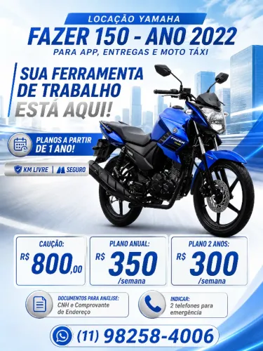Aluguel de moto 
