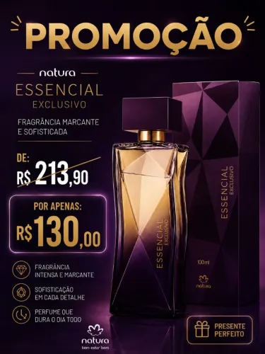 Promoção perfume natura. Entrego.