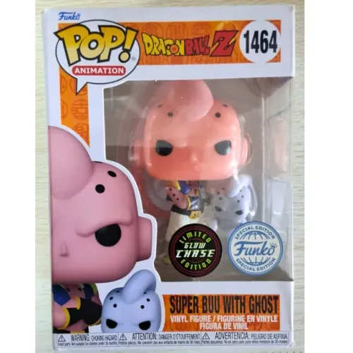 Funko Pop Super Buu with Ghost #1464 Chase Glow Dragon Ball Z