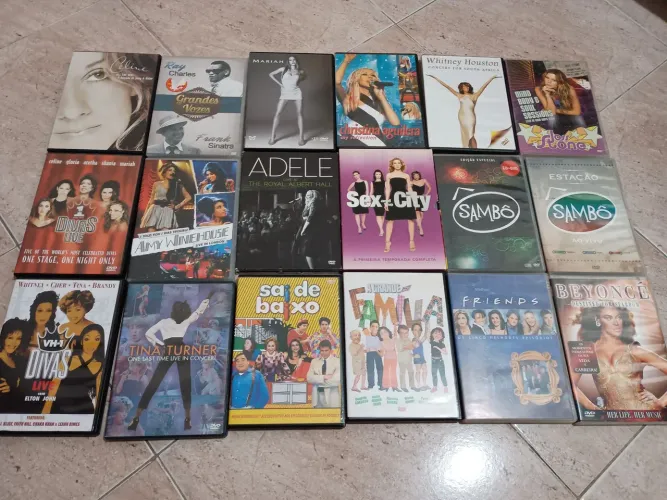 Lote de dvds