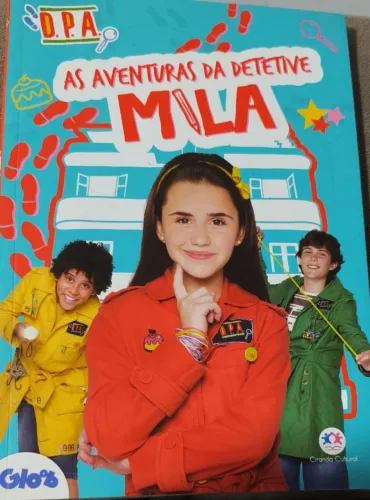 Livro DPA as aventuras da detetive Mila