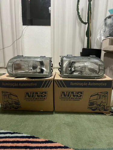 Farol Gol G2 Nino Faróis Novo - Lente Cristal / Ótima Iluminação