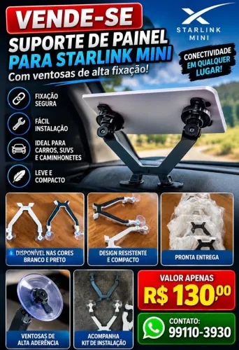 Vendo case de painel para Starlink