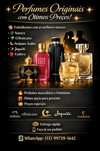 Perfumes Originais com Ótimos Preços! ?
