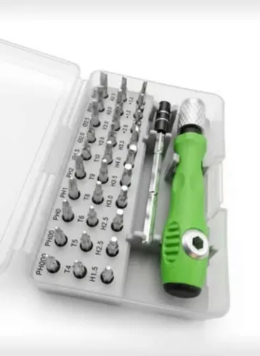 Mini Kit Ferramentas/Chaves Multifuncional 32 Peças (NOVO)