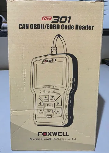 Scanner Automotivo Foxwell NT301 OBDII EOBD novo