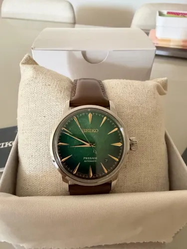 Relógio Seiko Presage Cocktail Time Mockingbird Automático (SRPD37 / SARY133)