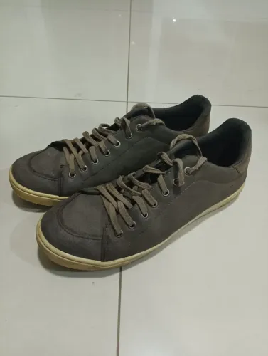 Tenis Masculino Em Couro Sapatenis Social Casual Confortavel 