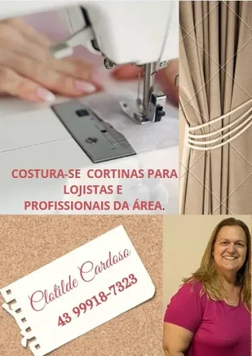 COSTURA-SE CORTINAS
