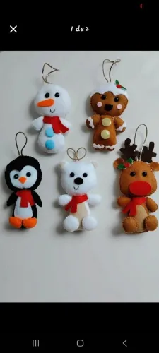 Pingente natalino para árvore de Natal