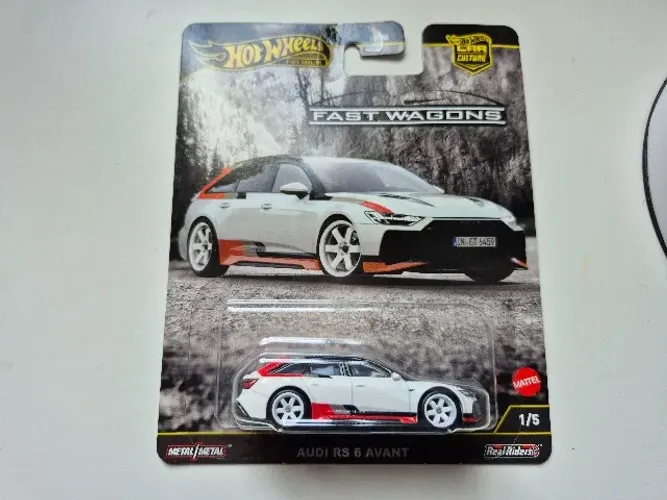 Hot wheels premium Audi RS6 Avant Fast wagons Car Culture 1/5