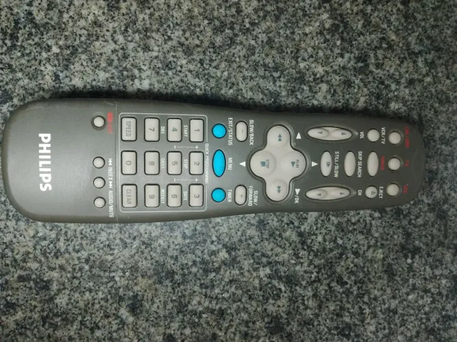 Controle Remoto para Vídeocassetes Philips VR 488, Vr588 e VR 788