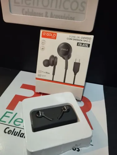 Fone de ouvido tipo c 