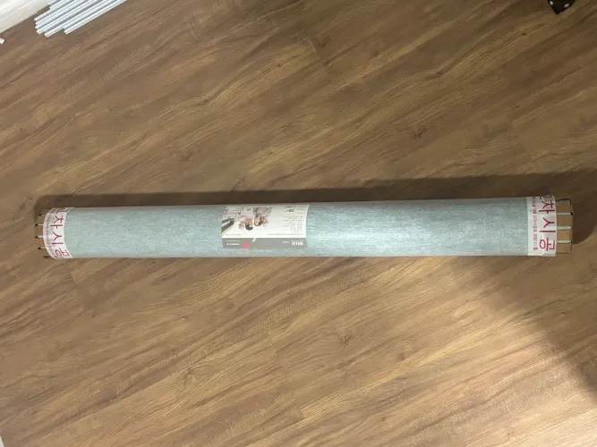 Papel de parede texturizado linho verde 1,06 metro de largura 15 metros de comprimento