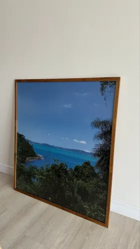 Quadro grande - morada na natureza 