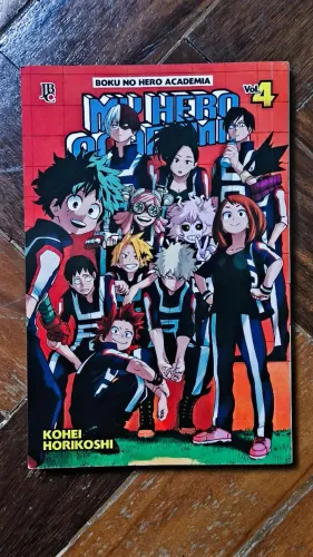 Mangá Boku no Hero Academia Volume 4