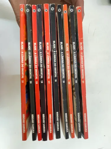 Lote Raro: Blade - A Lâmina do Imortal (Ed. Conrad) - 10 Volumes