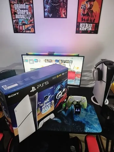 Console PS5 Novo Na Caixa Zerado