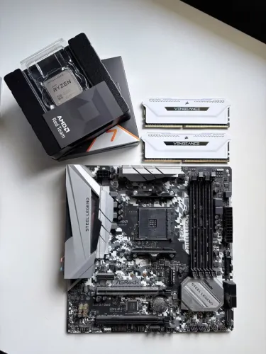KIT Gamer, B450M, Ryzen 7 5700X3D, 32Gb DDR4 3200Mhz - Imperdível (Aceito Ofertas)