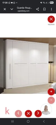 Guarda roupa casal