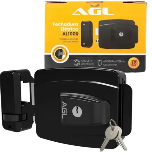 ? FECHADURA ELÉTRICA AGL AL100R - APENAS R$ 199,00!