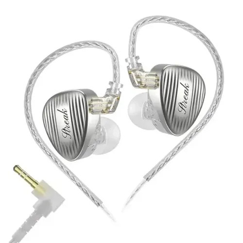 Fone de Ouvido In-Ear GK Streak, Driver Híbrido (Dinâmico + Micro Planar), Hi-Fi 12x 17,02