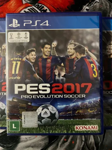 PES 2017 PS4 - Novo/Lacrado (O Auge do Barcelona - Trio MSN) para PlayStation 4 e 5
