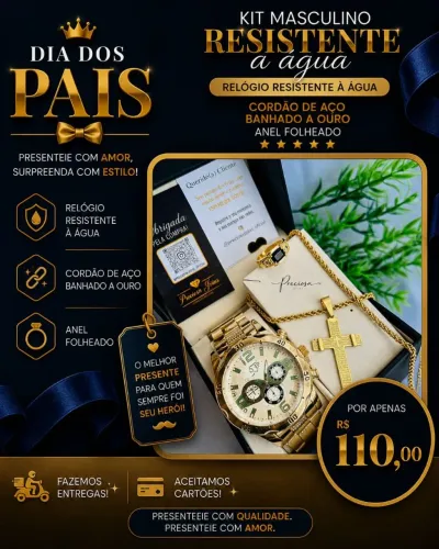 Presente dia dos pais 