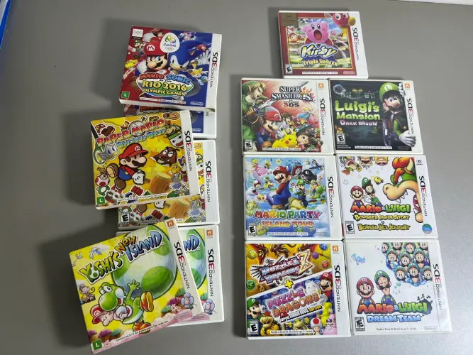 LOTE - 3Ds - BONS TÍTULOS! - 10 jogos