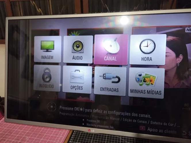 TV led 32 LG leia 