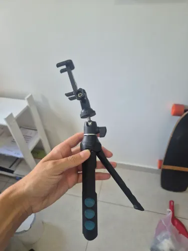 Tripé go pro e celular 1 em 7