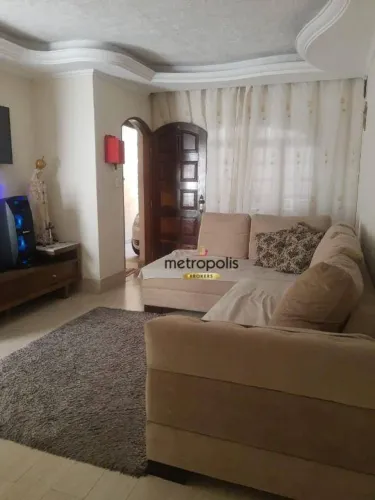 Casa com 3 dormitórios à venda, 230 m² por R$ 735.000,00 - Vila Aquilino - Santo André/SP