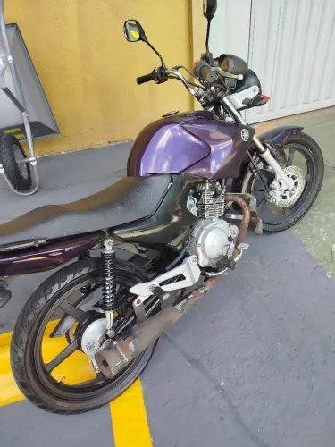 YBR factor 125 ED Roxo  2012 