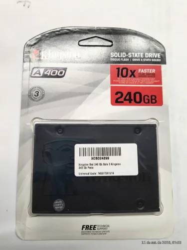 Ssd 240gb Kingston (novo lacrado)