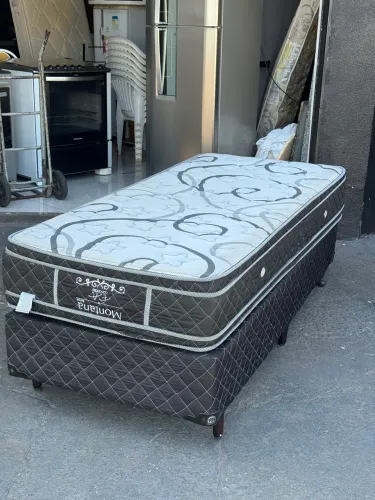 Cama box Solteiro - Entrego
