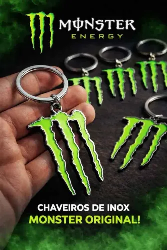Chaveiro Monster Original Edição limitada
