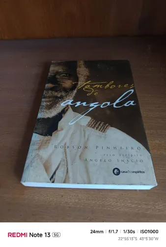 Livro Tambores de Angola Robson Pinheiro